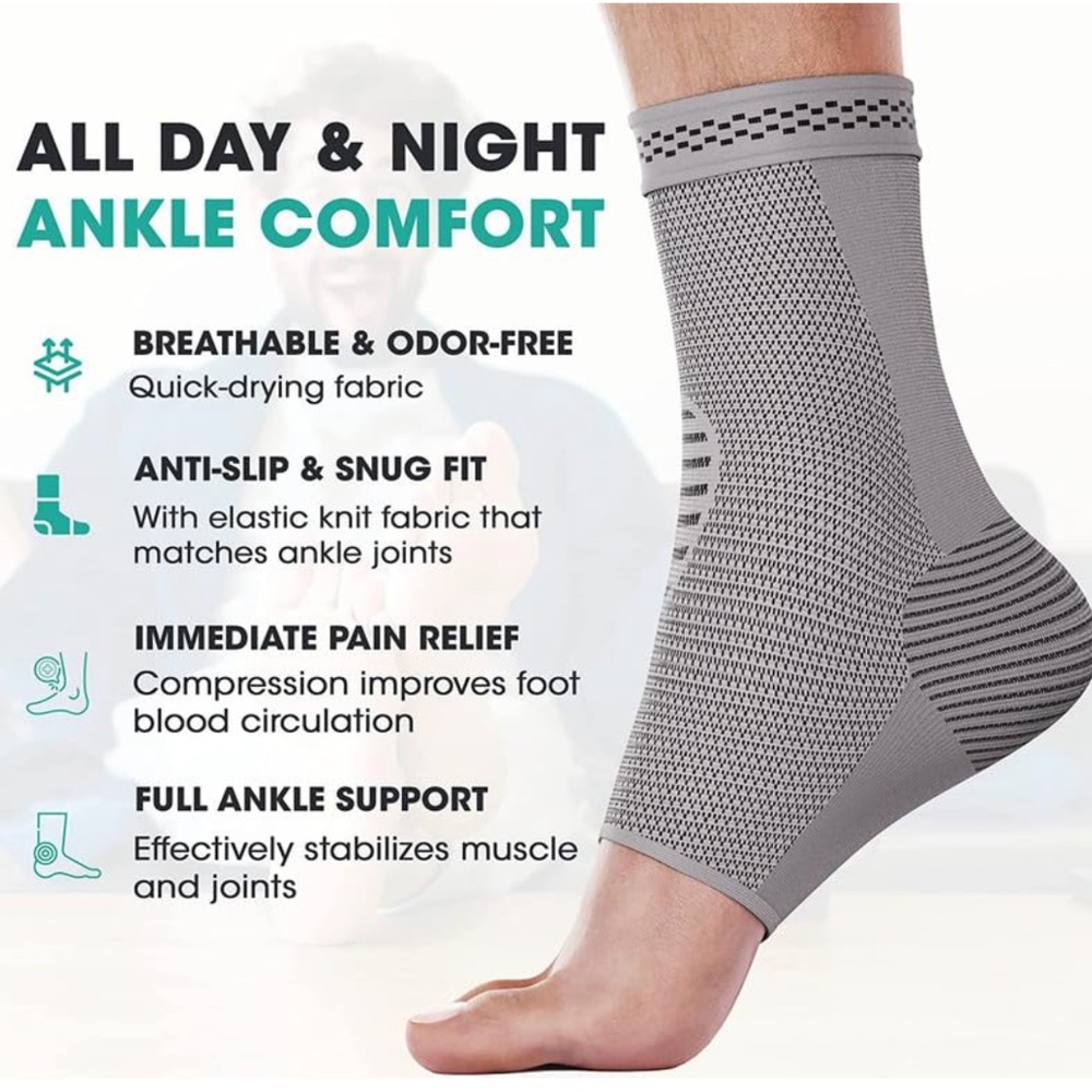 NIB Ankle Compression Sock/Sleeve